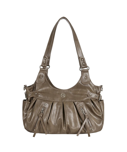ILLIGO(イリゴ)/2WAY バックル ショルダー トートバッグ/AMBER BUCKLE SHOULDER BAG | AT1252073 | ベージュ