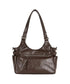 ILLIGO(イリゴ)/2WAY バックル ショルダー トートバッグ/AMBER BUCKLE SHOULDER BAG | AT1252073 | ブラウン