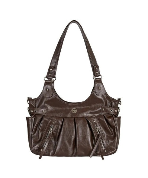 ILLIGO(イリゴ)/2WAY バックル ショルダー トートバッグ/AMBER BUCKLE SHOULDER BAG | AT1252073 | ブラウン