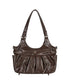 ILLIGO(イリゴ)/2WAY バックル ショルダー トートバッグ/AMBER BUCKLE SHOULDER BAG | AT1252073 | ブラウン