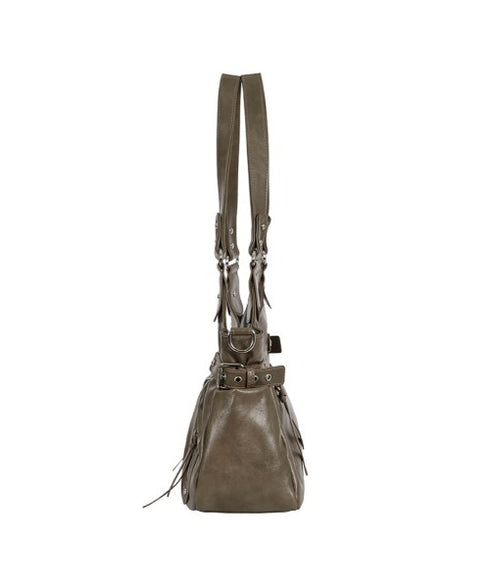ILLIGO(イリゴ)/2WAY バックル ショルダー トートバッグ/AMBER BUCKLE SHOULDER BAG | AT1252073 | ベージュ