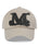 MUCENT(ムセント)/ヴィンテージ ウォッシング アップリケ ベースボール キャップ サイズ調整可能/VINTAGE WASHING APPLIQUE BALL CAP | AT5252074 | ベージュ