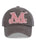 MUCENT(ムセント)/ヴィンテージ ウォッシング アップリケ ベースボール キャップ サイズ調整可能/VINTAGE WASHING APPLIQUE BALL CAP | AT5252074 | チョコ