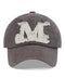 MUCENT(ムセント)/ヴィンテージ ウォッシング アップリケ ベースボール キャップ サイズ調整可能/VINTAGE WASHING APPLIQUE BALL CAP | AT5252074 | ホワイト