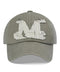 MUCENT(ムセント)/ヴィンテージ ウォッシング アップリケ ベースボール キャップ サイズ調整可能/VINTAGE WASHING APPLIQUE BALL CAP | AT5252074 | カーキ