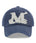 MUCENT(ムセント)/ヴィンテージ ウォッシング アップリケ ベースボール キャップ サイズ調整可能/VINTAGE WASHING APPLIQUE BALL CAP | AT5252074 | ブルー