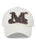 MUCENT(ムセント)/ヴィンテージ ウォッシング アップリケ ベースボール キャップ サイズ調整可能/VINTAGE WASHING APPLIQUE BALL CAP | AT5252074 | クリーム