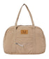 MUCENT(ムセント)/軽量 大容量 ユニセックス ワンポイントロゴ ショルダーバッグ/Amanda Front Pocket Shoulder Bag Unisex | AT1252075 | ベージュ