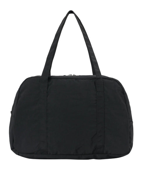 MUCENT(ムセント)/軽量 大容量 ユニセックス ワンポイントロゴ ショルダーバッグ/Amanda Front Pocket Shoulder Bag Unisex | AT1252075 | ブラック