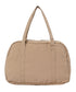 MUCENT(ムセント)/軽量 大容量 ユニセックス ワンポイントロゴ ショルダーバッグ/Amanda Front Pocket Shoulder Bag Unisex | AT1252075 | ベージュ