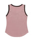 MUCENT(ムセント)/配色 ボタン リブ タンクトップ/COLOR-POP BUTTON CROP SLEEVELESS | AT2252082 | ピンク