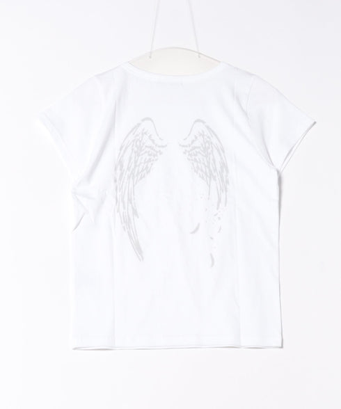 FANCY CLUB(ファンシークラブ)/エンジェル クロップド 半袖 Tシャツ/Rebirth Of Heaven Crop Tee | AT2252083 | グレー