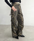 レオパード柄ワイドカーゴパンツ | BA2256001 | レオパード