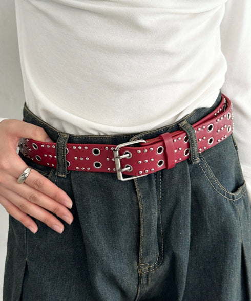 アソートアイレットベルト | BA6256003 | レッド系その他