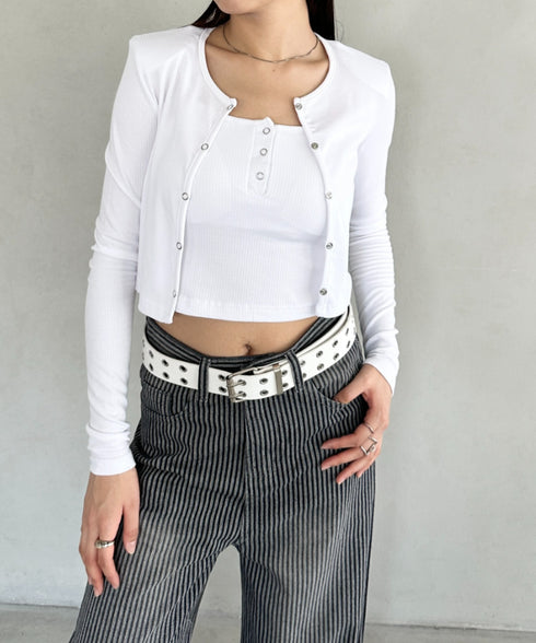 アソートアイレットベルト | BA6256003 | ホワイト系その他2