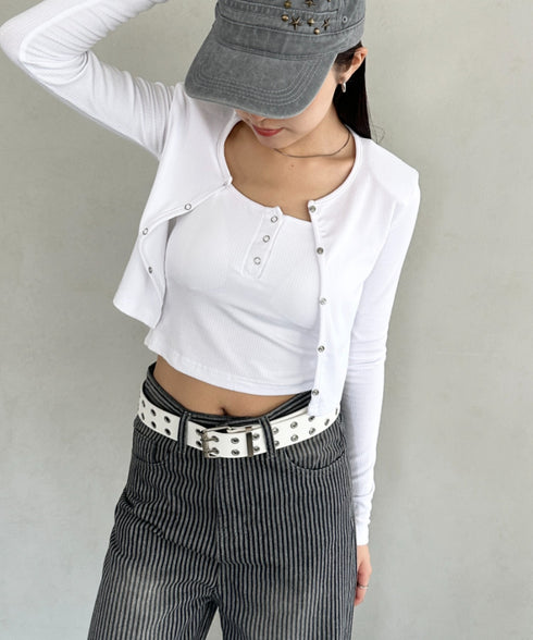 アソートアイレットベルト | BA6256003 | ホワイト系その他2