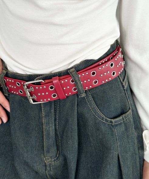 アソートアイレットベルト | BA6256003 | レッド系その他