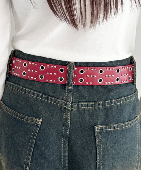 アソートアイレットベルト | BA6256003 | レッド系その他