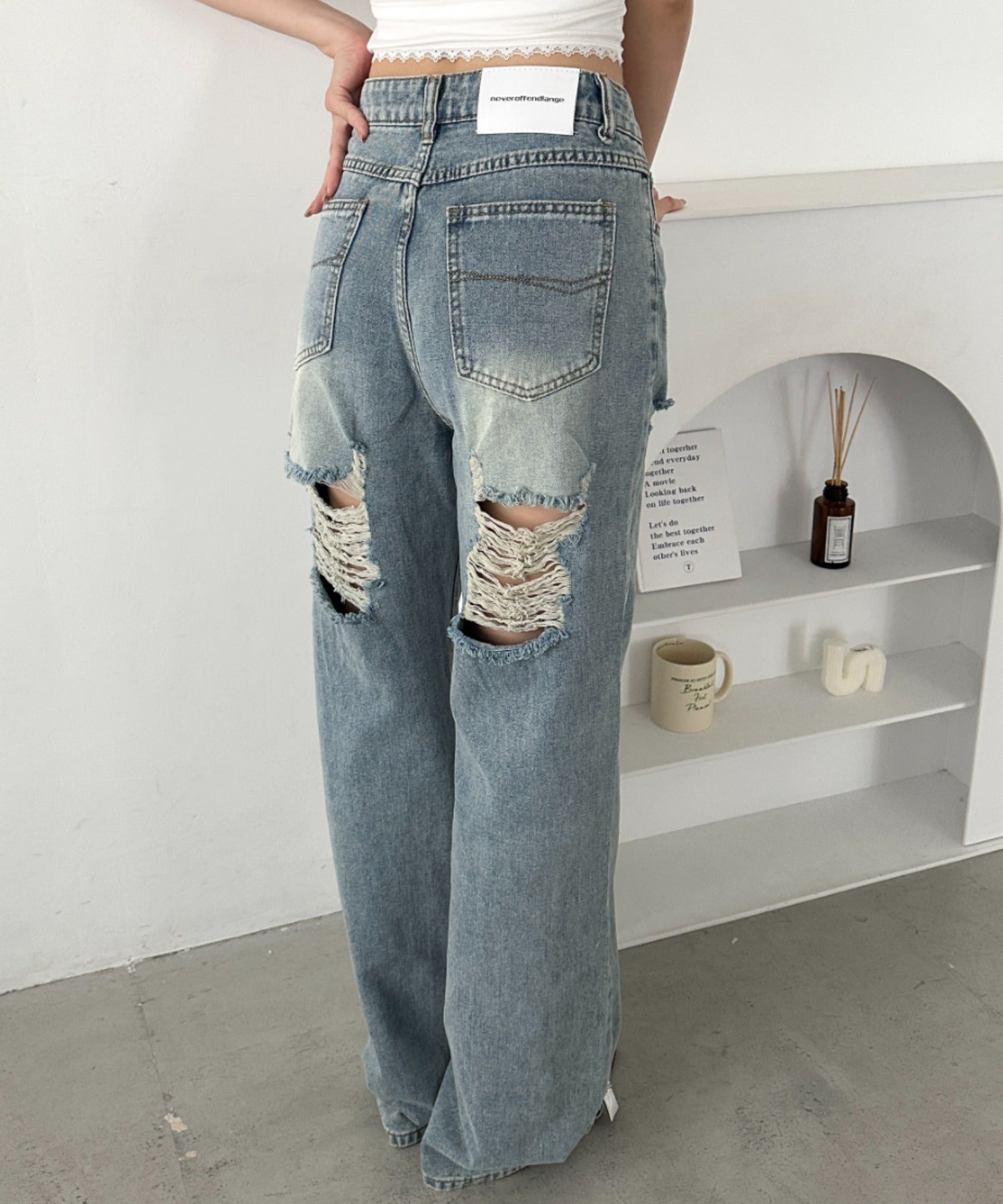 SALE❗️caramel ジオプリント柄　トラウザーパンツ caramel ジオプリント柄トラウザーパンツ