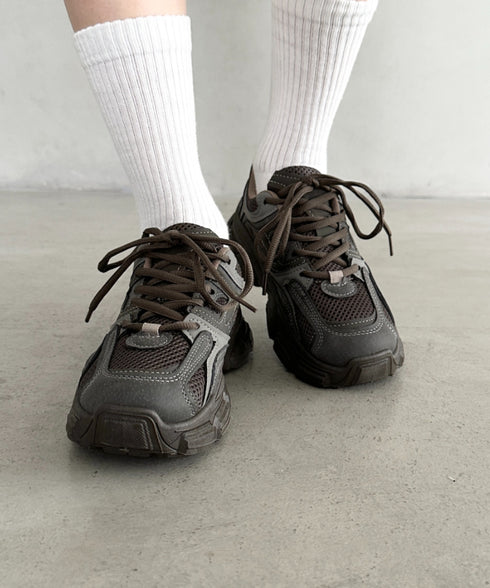 ボリュームソール厚底スニーカー | BA3256004 | グレー