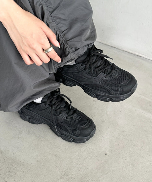 ボリュームソール厚底スニーカー | BA3256004 | ブラック