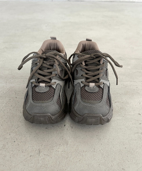 ボリュームソール厚底スニーカー | BA3256004 | グレー