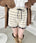 裾レースボーダーリブショートパンツ | SL2256018 | アイボリー