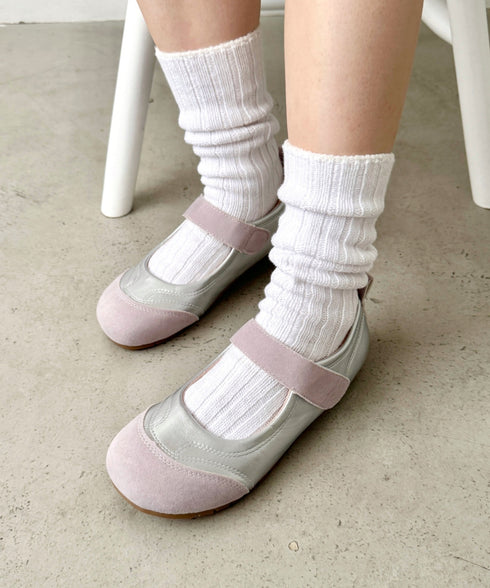 フラットメリージェーンスニーカー | SL3256021 | シルバー