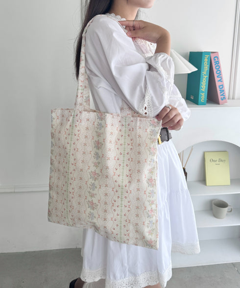 フラワープリントトートバッグ | SL1256028 | ピンク