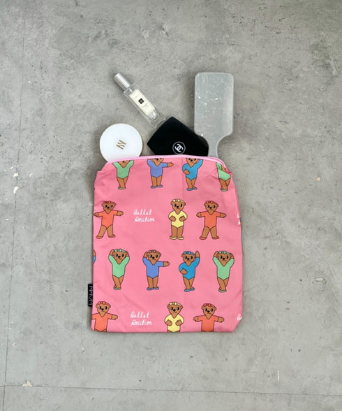 【5柄展開】くま柄ジップポーチ | CL6256010 | その他1