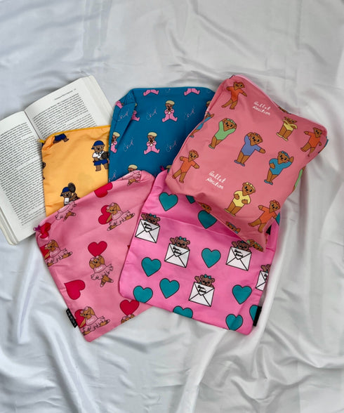 【5柄展開】くま柄ジップポーチ | CL6256010 | その他3