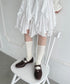 【6色展開】カラーリブハイソックス | LO6256010 | アイボリー