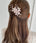 フラワーパールヘアクリップ | SW4251006 | ピンク