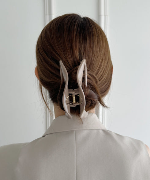マーブルヘアクリップ | SW4251010 | ブラウン