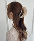 マーブルヘアクリップ | SW4251010 | アイボリー