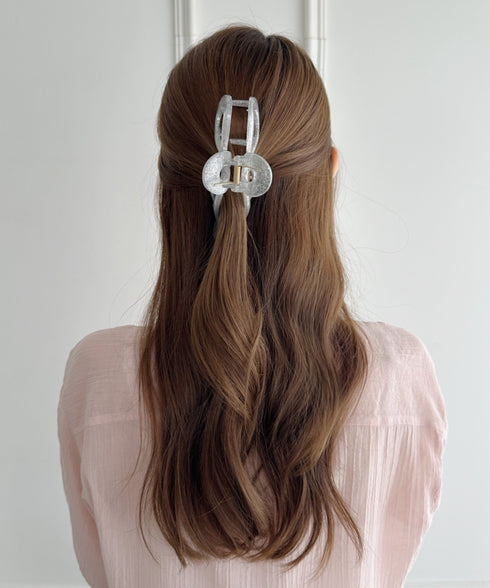 リボンモチーフヘアクリップ | SW4251011 | シルバー