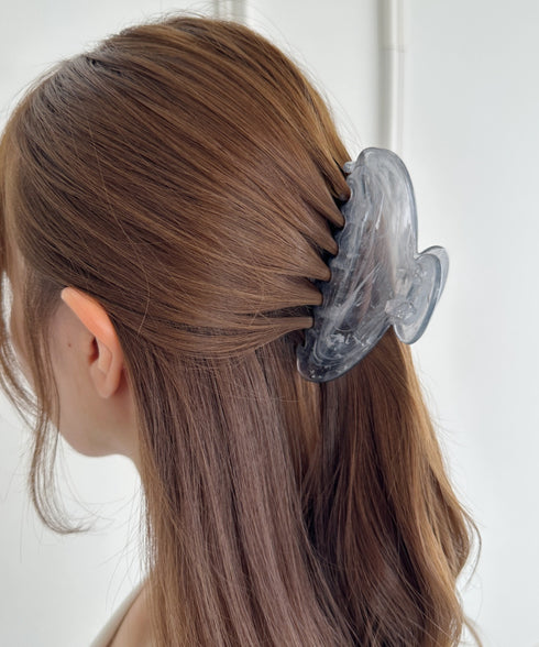 ワンカラーべっ甲ヘアクリップ | SW4251012 | ブルー