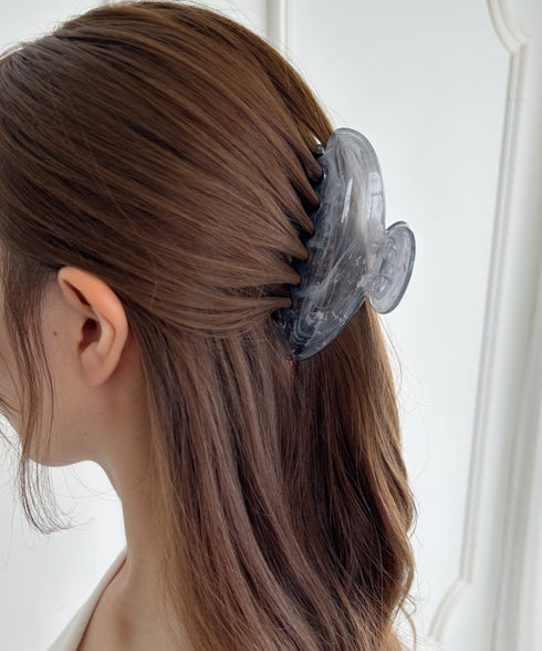 ワンカラーべっ甲ヘアクリップ | SW4251012 | ブルー