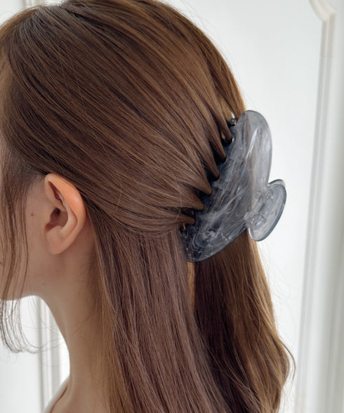 ワンカラーべっ甲ヘアクリップ | SW4251012 | ブルー
