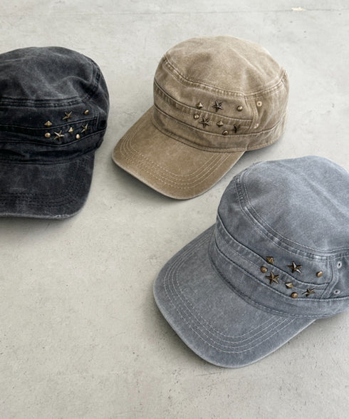 スタッズワークキャップ | BA5256008 | ベージュ