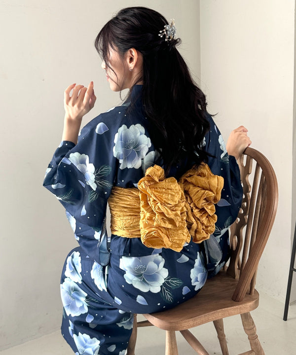 選べる7柄展開 1人で着られる浴衣2点セット(浴衣/帯) セパレート浴衣 かんたん二部式浴衣セット | MD2252056 | その他4