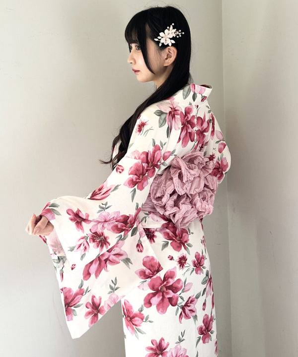 選べる7柄展開 1人で着られる浴衣2点セット(浴衣/帯) セパレート浴衣 かんたん二部式浴衣セット | MD2252056 | その他6