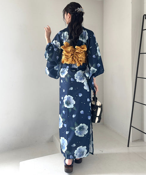 選べる7柄展開 1人で着られる浴衣2点セット(浴衣/帯) セパレート浴衣 かんたん二部式浴衣セット | MD2252056 | その他4