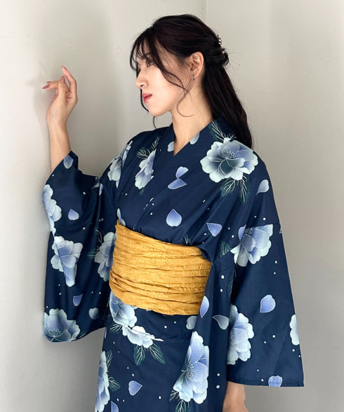 選べる7柄展開 1人で着られる浴衣2点セット(浴衣/帯) セパレート浴衣 かんたん二部式浴衣セット | MD2252056 | その他4