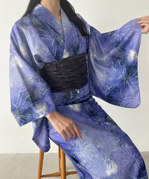 選べる7柄展開 1人で着られる浴衣2点セット(浴衣/帯) セパレート浴衣 かんたん二部式浴衣セット | MD2252056 | その他7