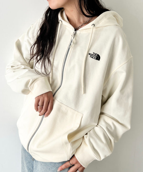 THE NORTH FACE(ザ・ノースフェイス)/ワンポイント ロゴ刺繍 ジップパーカー フーディ/M'S CORE HOOD ZIP UP | IM2253016 | クリーム