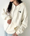 THE NORTH FACE(ザ・ノースフェイス)/ワンポイント ロゴ刺繍 ジップパーカー フーディ/M'S CORE HOOD ZIP UP | IM2253016 | クリーム