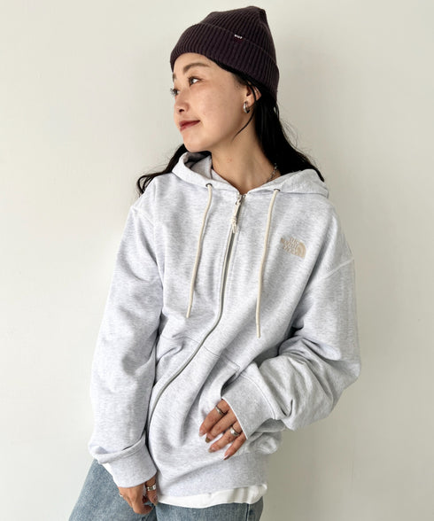 THE NORTH FACE(ザ・ノースフェイス)/ワンポイント ロゴ刺繍 ジップパーカー フーディ/M'S CORE HOOD ZIP UP | IM2253016 | シルバー