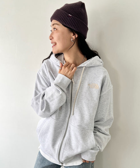 THE NORTH FACE(ザ・ノースフェイス)/ワンポイント ロゴ刺繍 ジップパーカー フーディ/M'S CORE HOOD ZIP UP | IM2253016 | シルバー