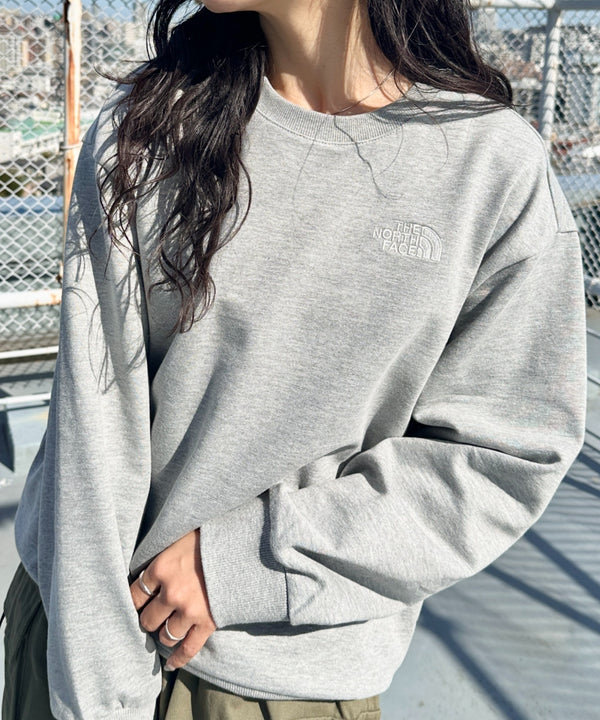 THE NORTH FACE(ザ・ノースフェイス)/ワンポイント ロゴ刺繍 スウェット サイズ展開豊富 大きめサイズあり/M'S CORE SWEATSHIRTS | IM2253018 | グレー